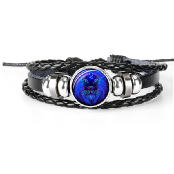 Zodiac Constellation Bracelet Braided Design Bracelet