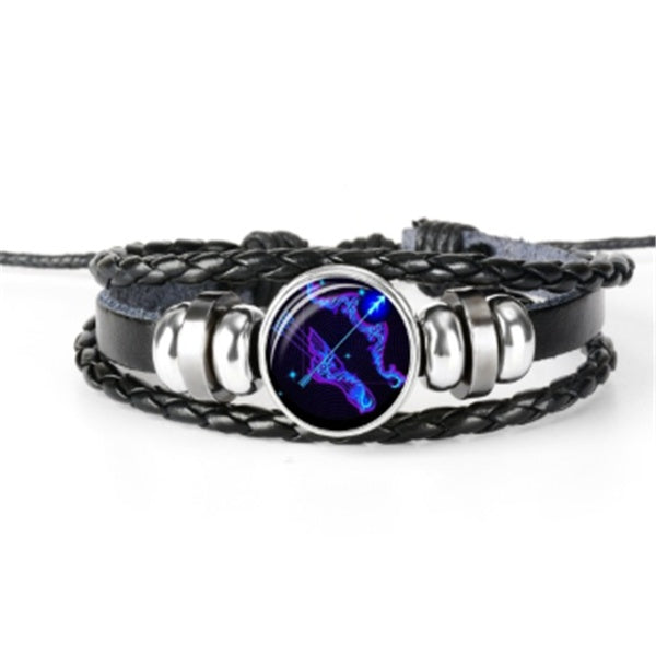 Zodiac Constellation Bracelet Braided Design Bracelet