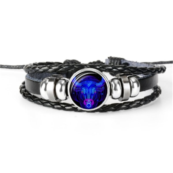 Zodiac Constellation Bracelet Braided Design Bracelet