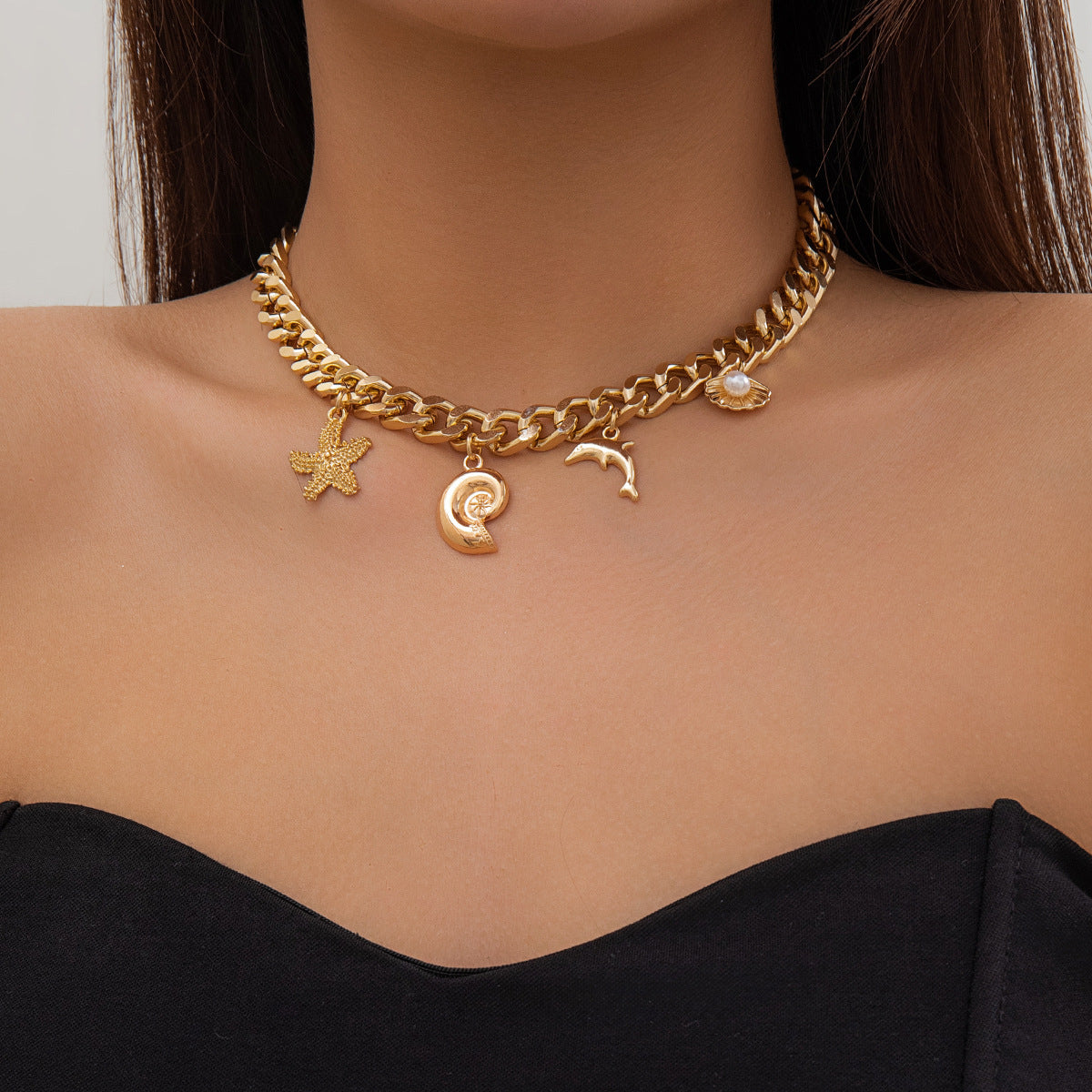 Trendy Boho Choker & Bracelet Set