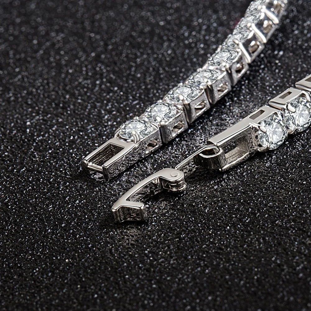 S925 Silver Tennis Bracelet