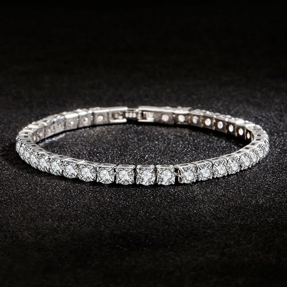 S925 Silver Tennis Bracelet