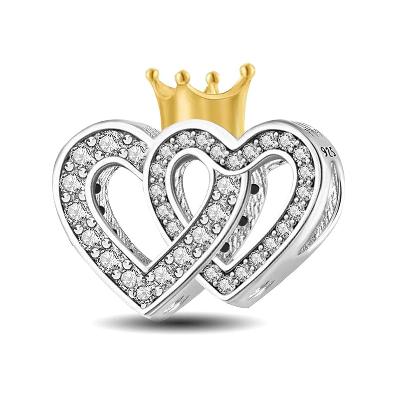Elegant 925 Silver Charm