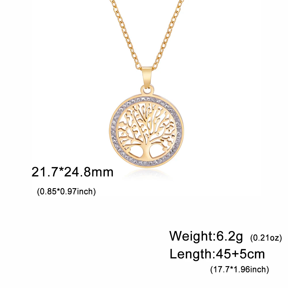 Luxury Gold Tree of Life Necklace