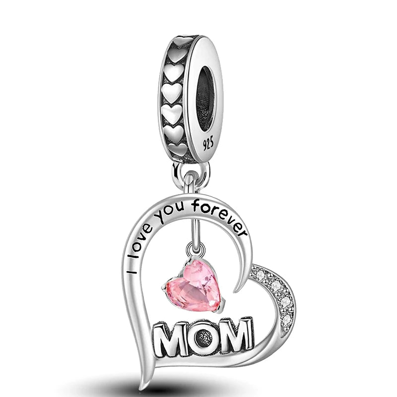 Elegant 925 Silver Charm