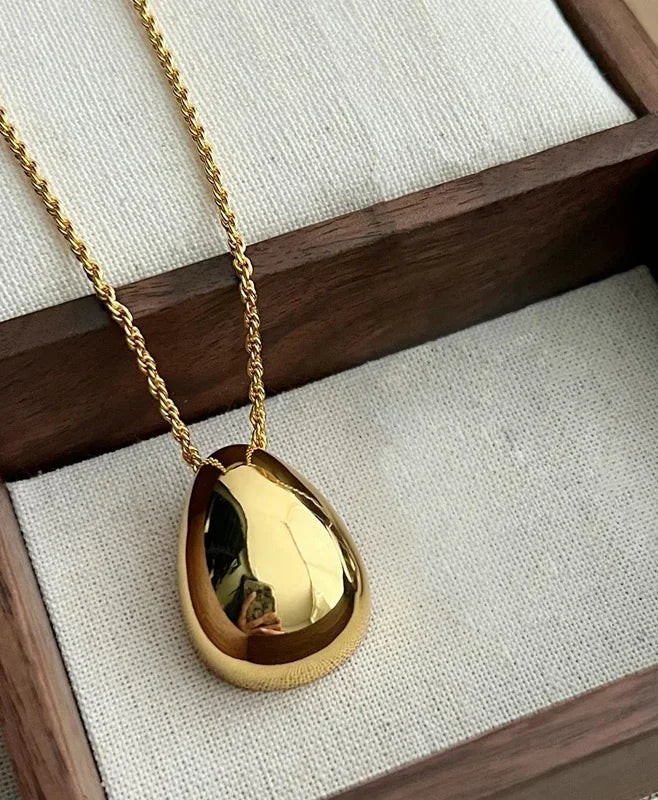 Fashion Teardrop Pendant Necklace