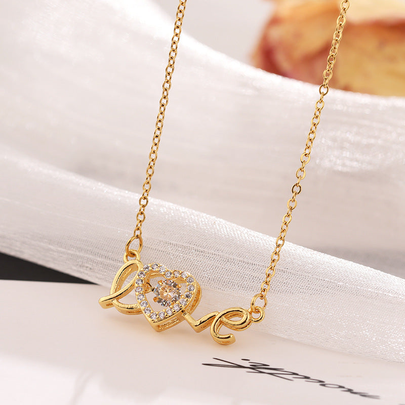 Women's Smart Love Necklace – Fashion Titanium Steel Jewelry
