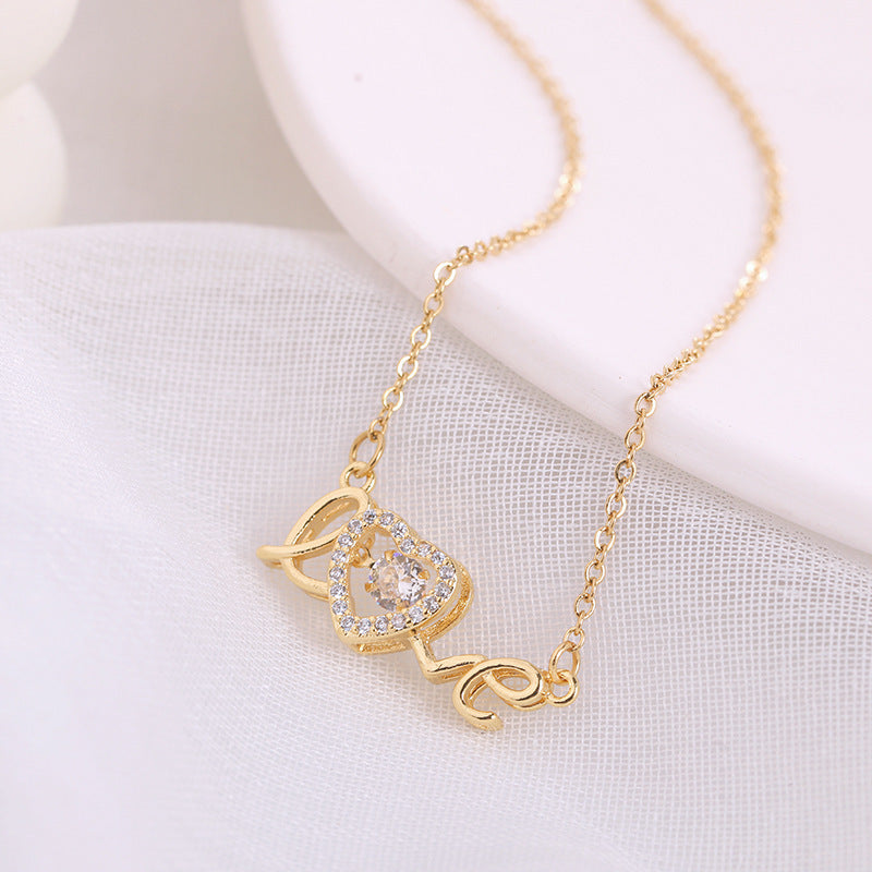 Women's Smart Love Necklace – Fashion Titanium Steel Jewelry