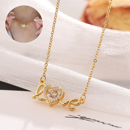 Women's Smart Love Necklace – Fashion Titanium Steel Jewelry