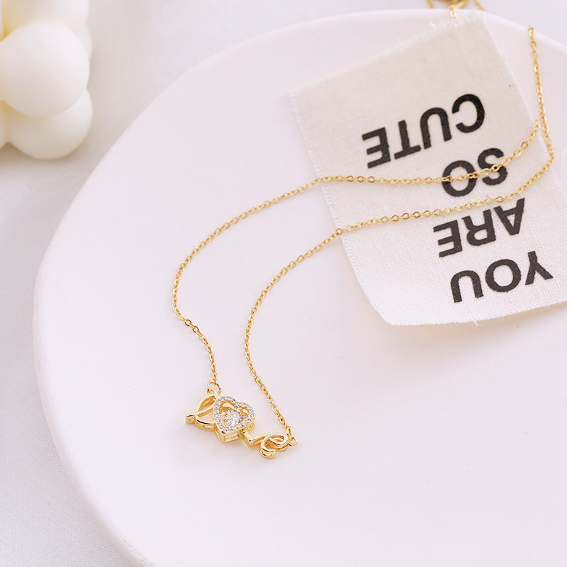 Women's Smart Love Necklace – Fashion Titanium Steel Jewelry