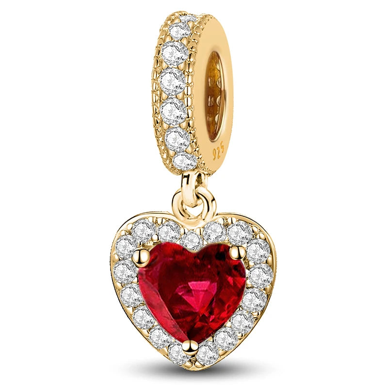 Elegant 925 Silver Charm