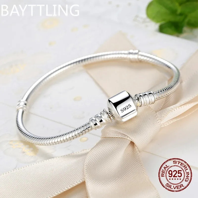 Handmade Silver Charm Bracelet