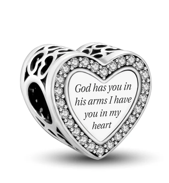 Elegant 925 Silver Charm