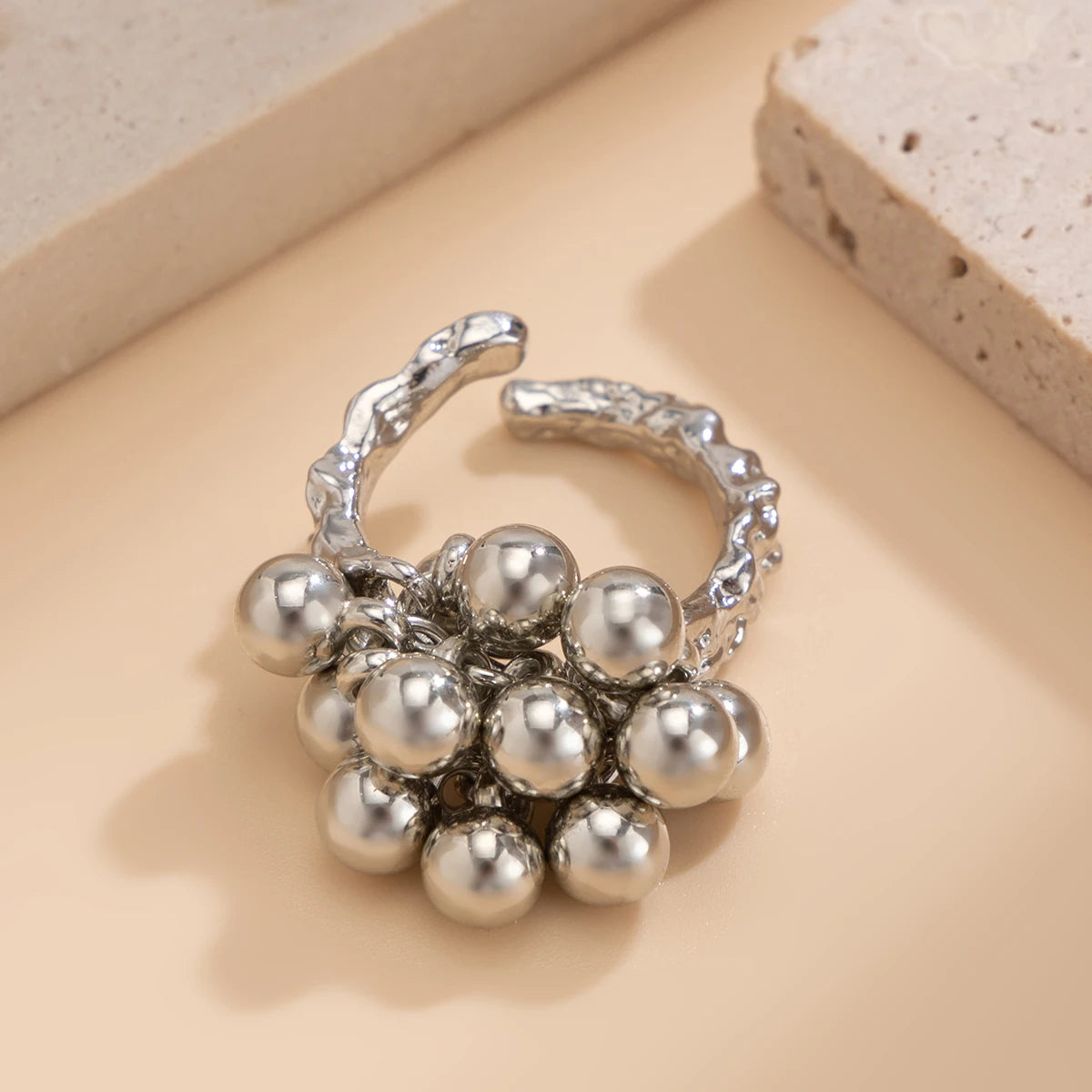 Metal Ball Ring