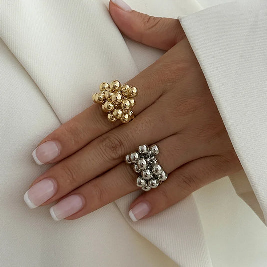 Metal Ball Ring
