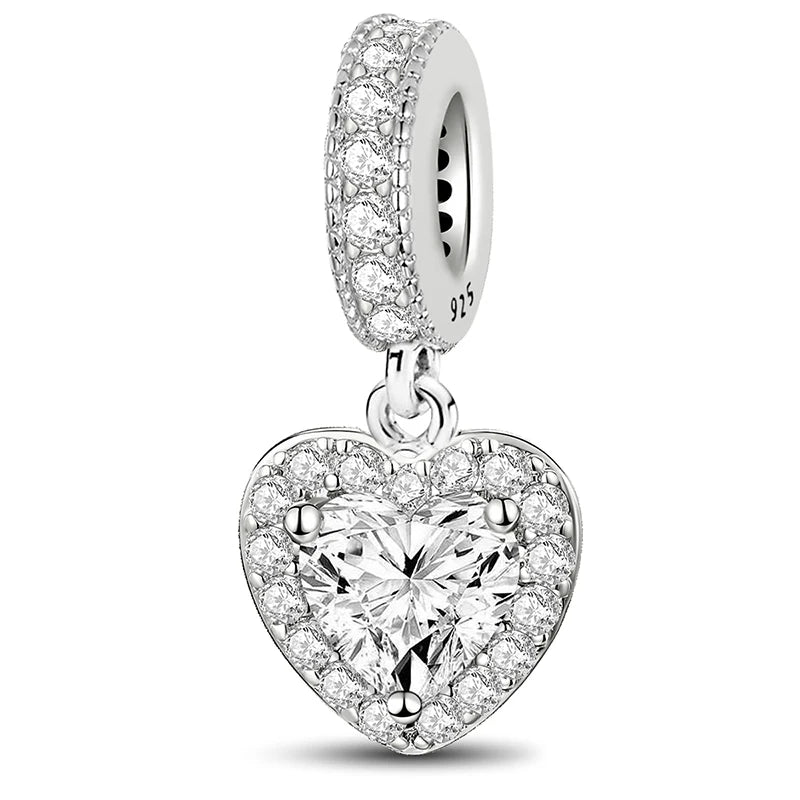Elegant 925 Silver Charm