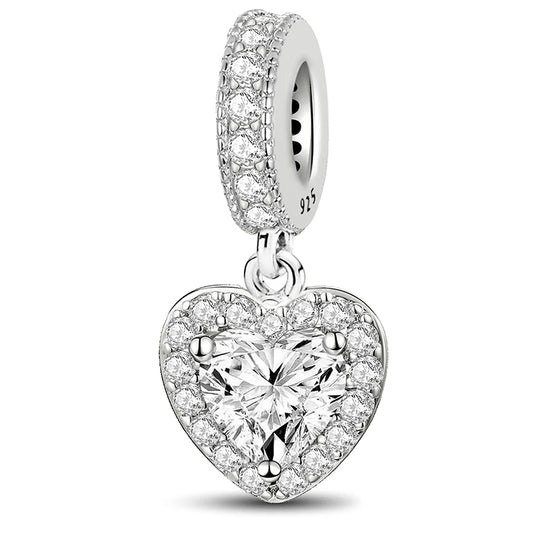 Elegant 925 Silver Charm