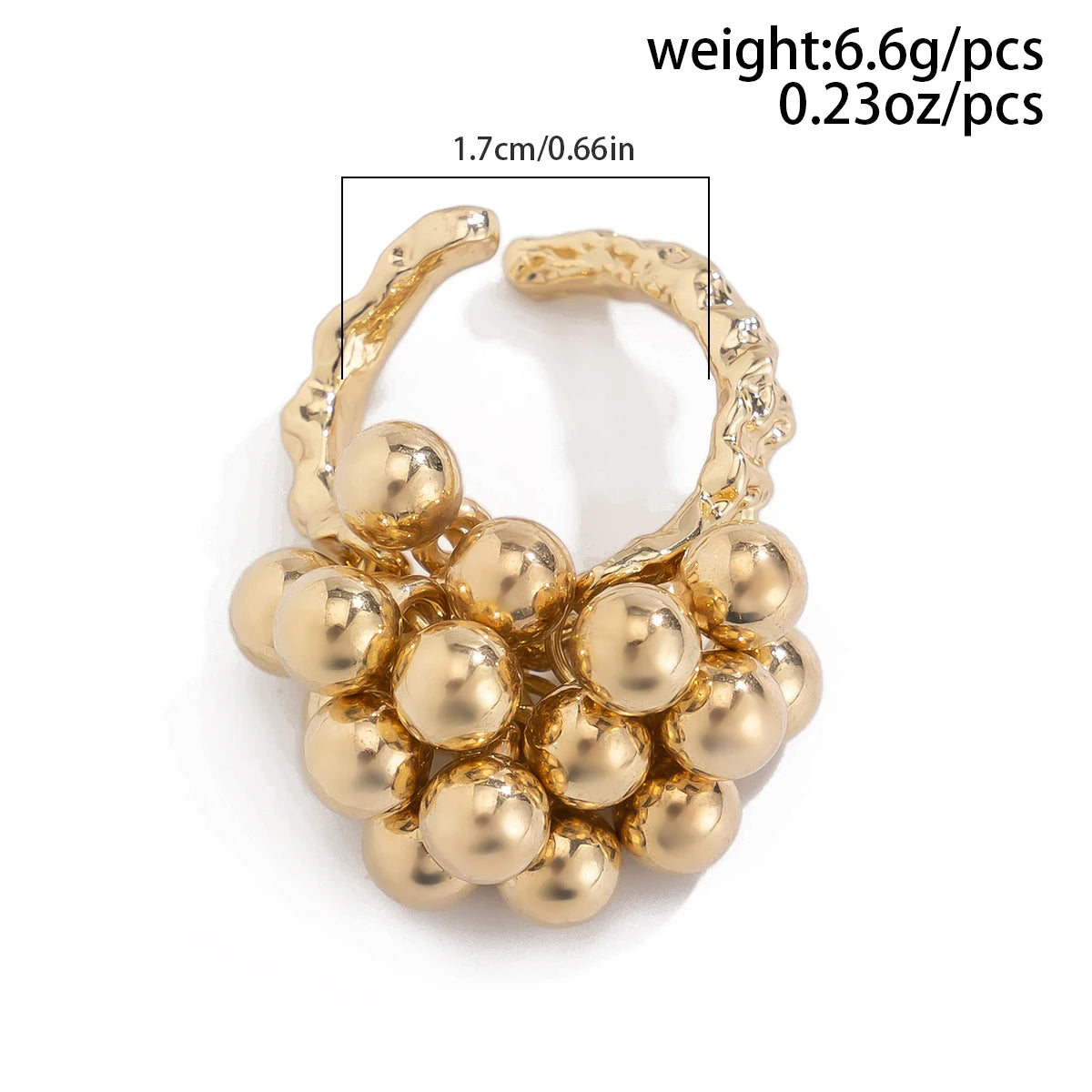 Metal Ball Ring