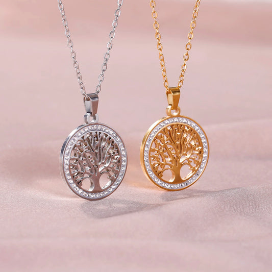 Luxury Gold Tree of Life Necklace