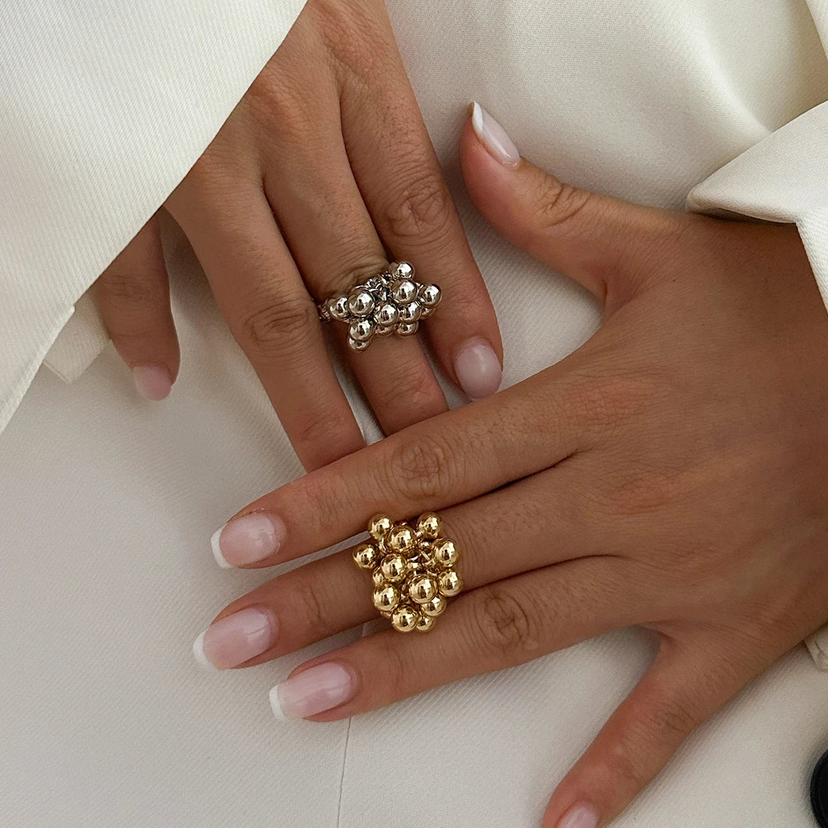 Metal Ball Ring