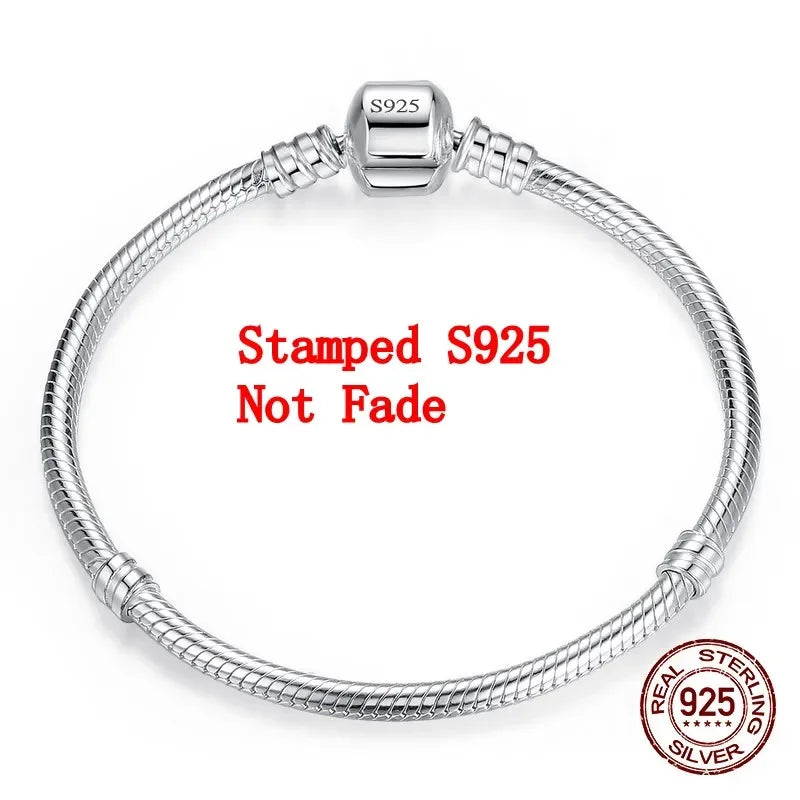 Handmade Silver Charm Bracelet