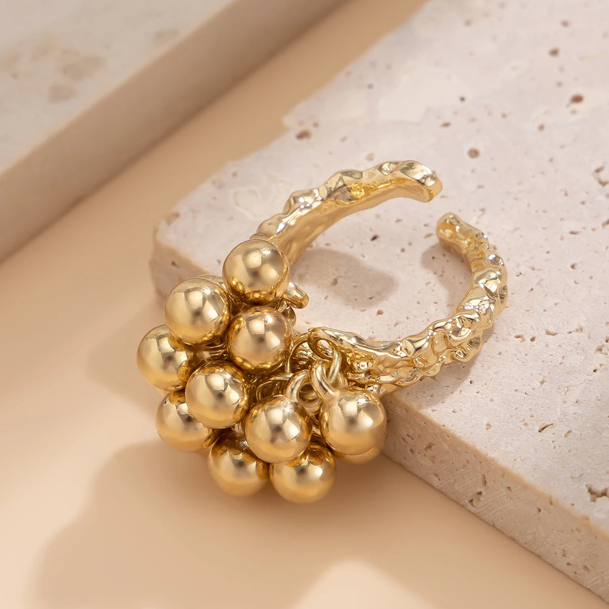 Metal Ball Ring